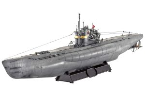 Revell 5100 Submarino alemán Tipo VII C/41 - Maqueta de submarino (escala 1:144) [importado de Alemania]