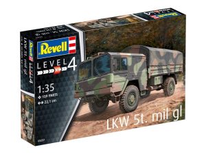 Revell-Monogram- Revell - LKW 5T. Mil GL (4 x 4 camión), Kit Modelo, Escala 1:35 (03257)