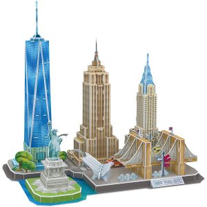 CubicFun Puzzle 3D Line New York City (Tachan MC255h)