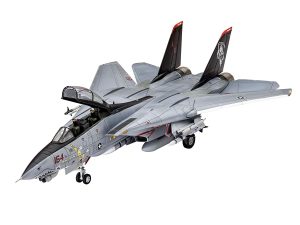 Revell- Grumman F-14D Super Tomcat, Kit de Modelo, Escala 1:72 (3960) (03960), 26,0 cm