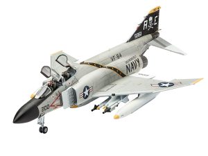 Revell-F-4J Phantom II, Kit de Modelo, Escala 1:72 (3941), 24,5cm (03941)