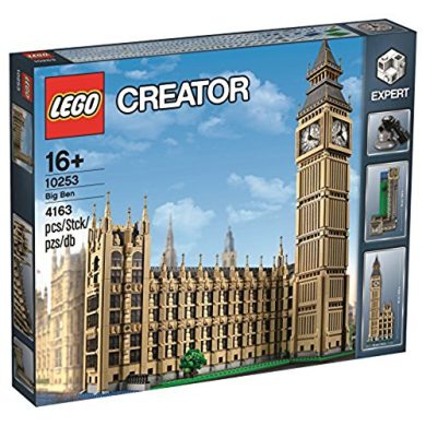 LEGO Creator - Big Ben, Set de Contrucción del Monumento de Londres, Maqueta de Juguete para Construir (10253)