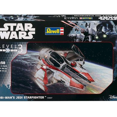 Revell- Star Wars OBI Wan's Jedi Starfighter, Kit modele, Escala 1:58 (03607)