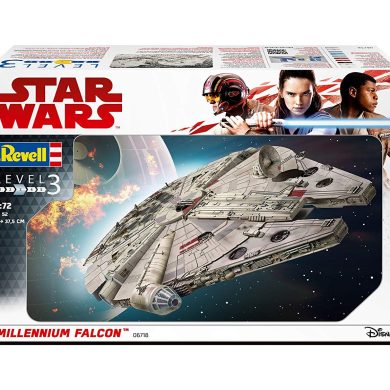 Revell Maqueta Star Wars Millennium Falcon con Kit Modelo, 1:72 Scale (6718)