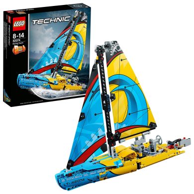 LEGO Technic - Barco de CompeticiÃ³n, Juguete de ConstrucciÃ³n 2 en 1 (42074)