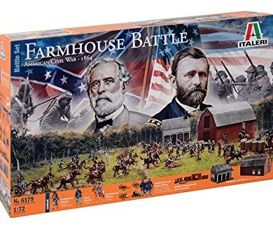 Italeri 6179 – Farmhouse Battle – American Civil War 1864 – Model Kit – Escala 1: 72