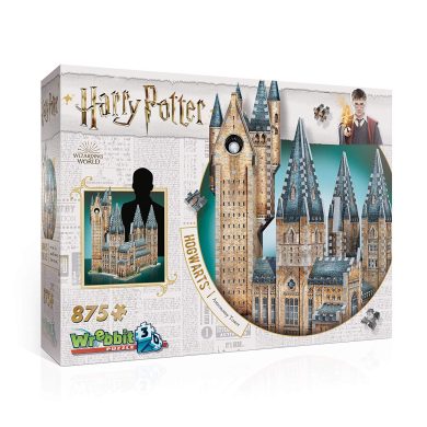 Wrebbit 3D-La Torre de la AstronomÃ­a de Hogwarts Puzzle 3D, Multicolor (W3D-2015)