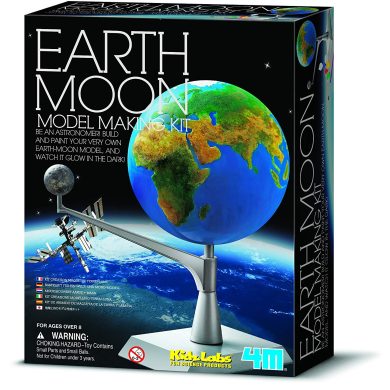 4M-4M Earth and Moon KidzLabs - Kit de Modelo de Tierra y Luna (4 m) (004M3241)
