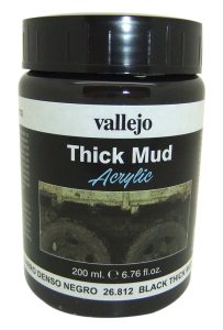 Vallejo WEATHERING Efectos 200 ml – negro de grosor de barro