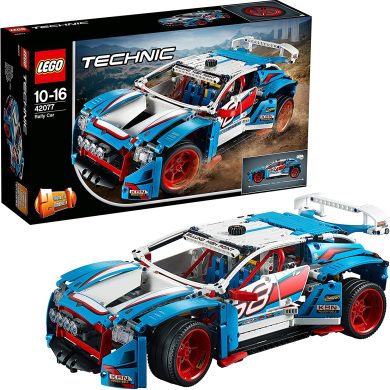 LEGO Technic - Coche de Rally, VehÃ­culo de Carreras de Juguete (42077)