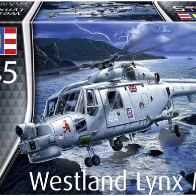 Revell- Westland Lynx MK. 8 Maqueta Helicóptero de Guerra, 14+ Años, Multicolor (04981)