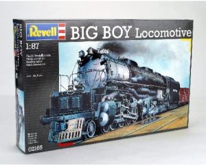 Revell Revell-02165 Maqueta Big Boy Locomotive, Kit Modello, Escala 1:87 H0 (2165)(02165), Multicolor