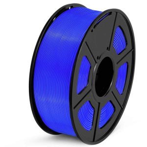 SUNLU Filamento PETG 1.75mm 1kg Impresora 3D Filamento, Precisión Dimensional +/- 0.02 mm, PETG Azul