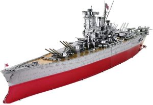 piececool YAMATO-245pcs Metal 3D Puzzle para adultos Battleship Metal Maqueta de construcciÃ³n para adultos